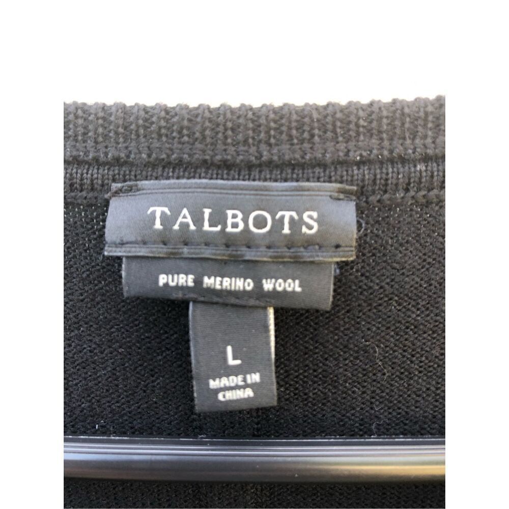 St. John's Bay Black Crewneck Women's Sweater - Picture 3 of 6